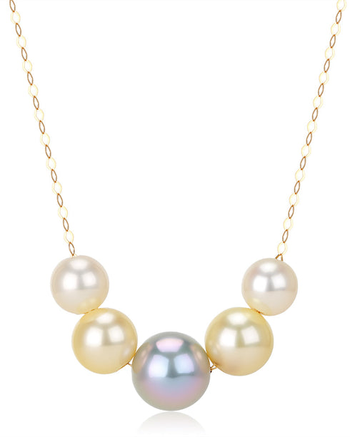 Smile Seawater Pearls Necklace - May Lynn Jewelry